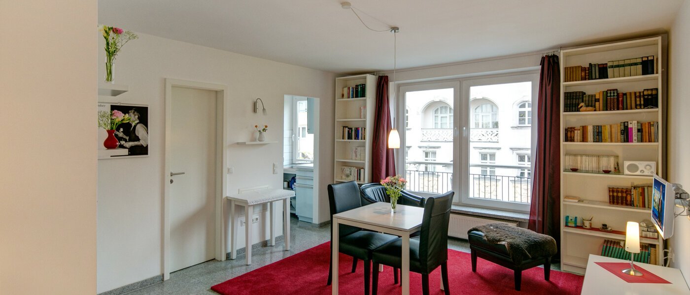 apartamento München Glockenbachviertel 02 salón 9081
