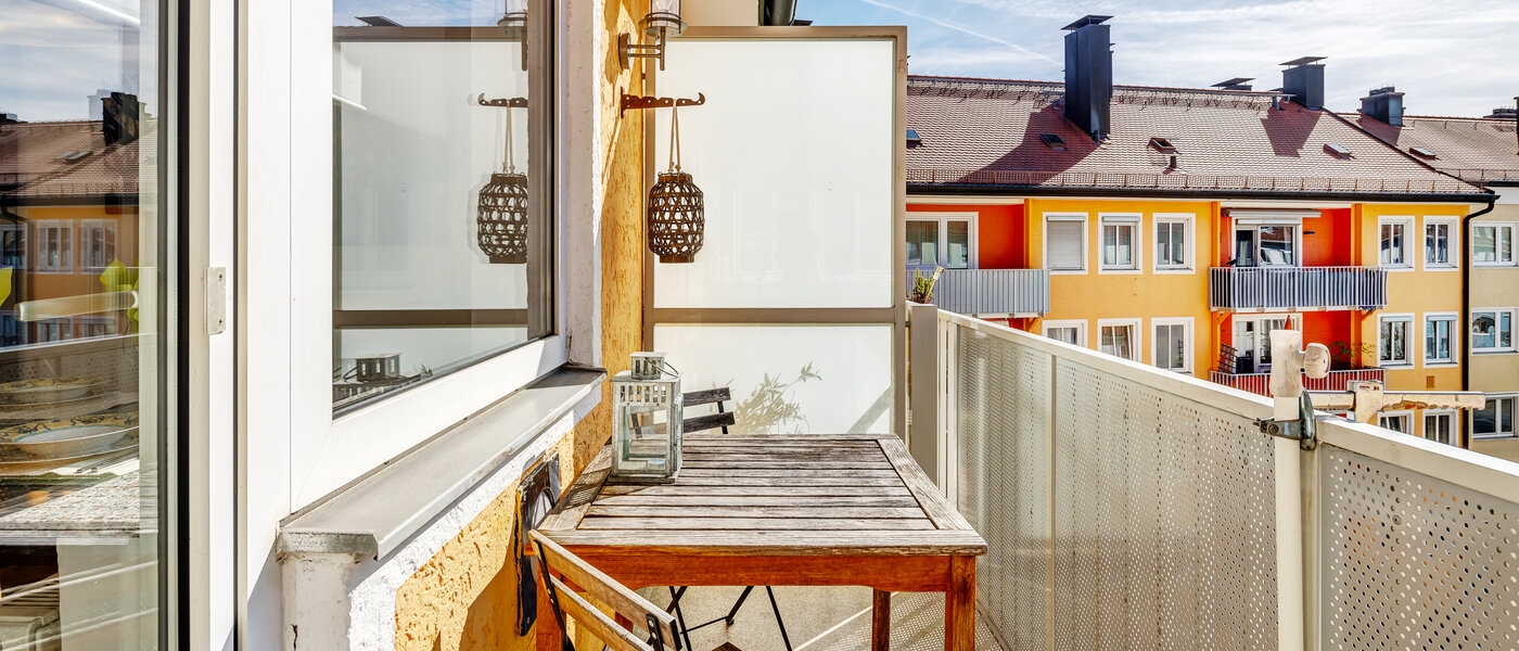 apartamento München Sendling-Westpark 01 balcón 9100