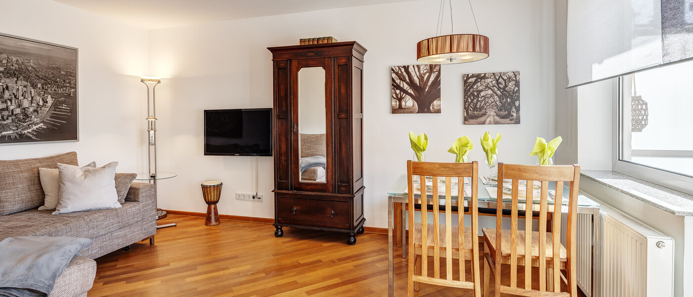 apartamento München Sendling-Westpark 02 zona de día  9100