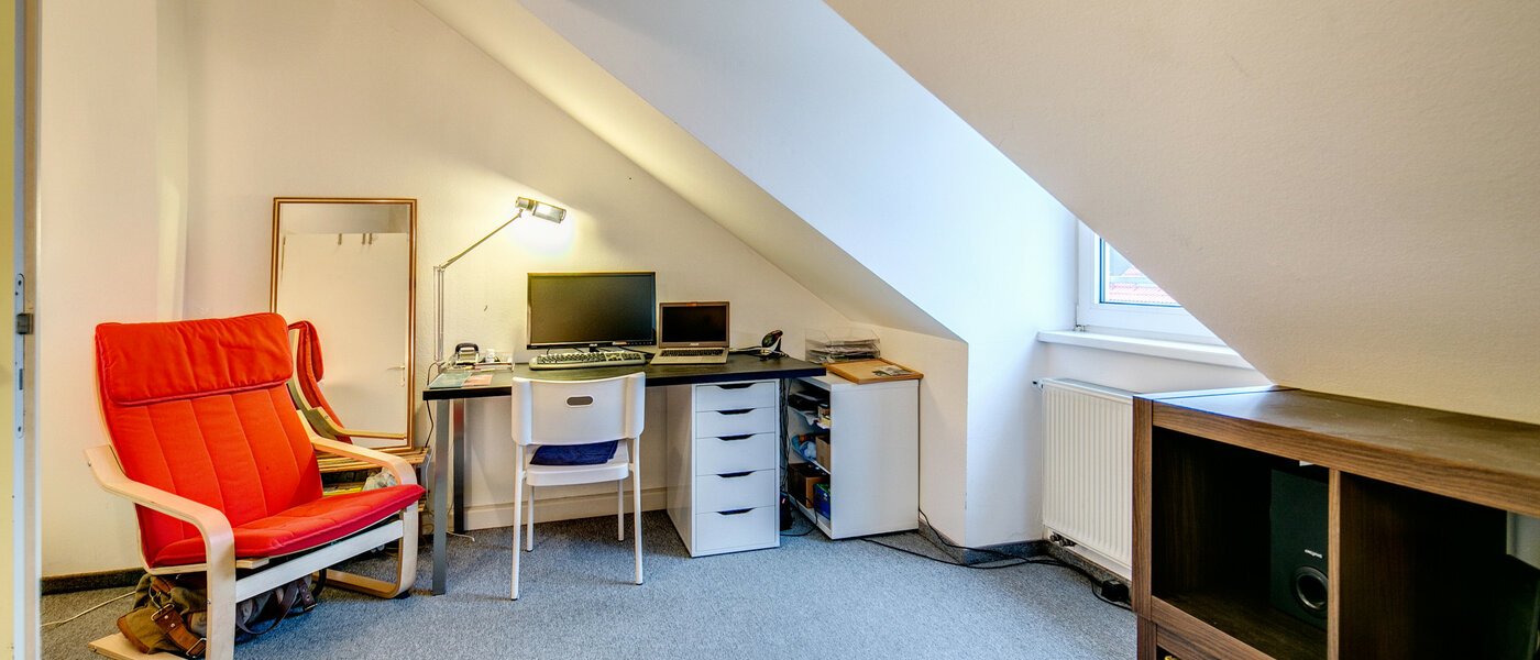 ático München Obergiesing 03 dormitorio 9124