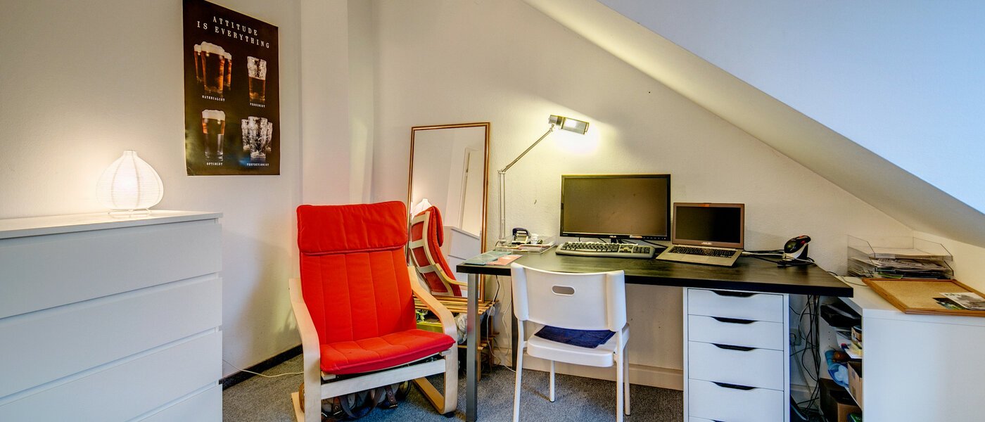 ático München Obergiesing 04 dormitorio 9124