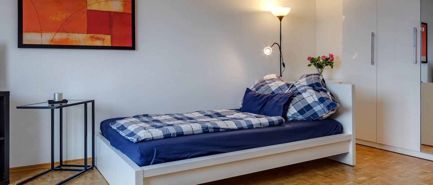 apartamento München Waldtrudering 01 zona de dormir 9125