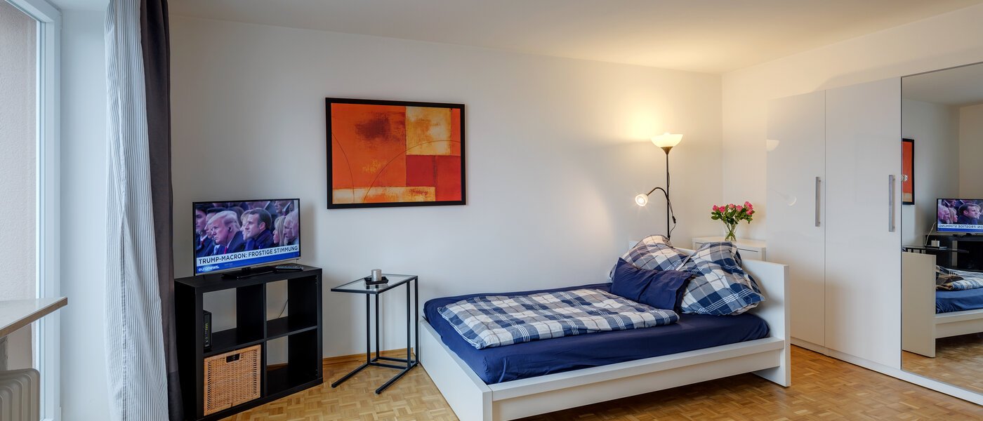 apartamento München Waldtrudering 01 zona de día  9125