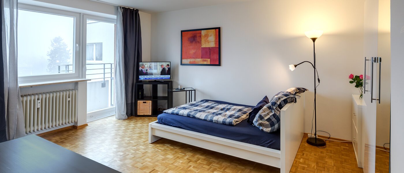 apartamento München Waldtrudering 02 zona de día  9125