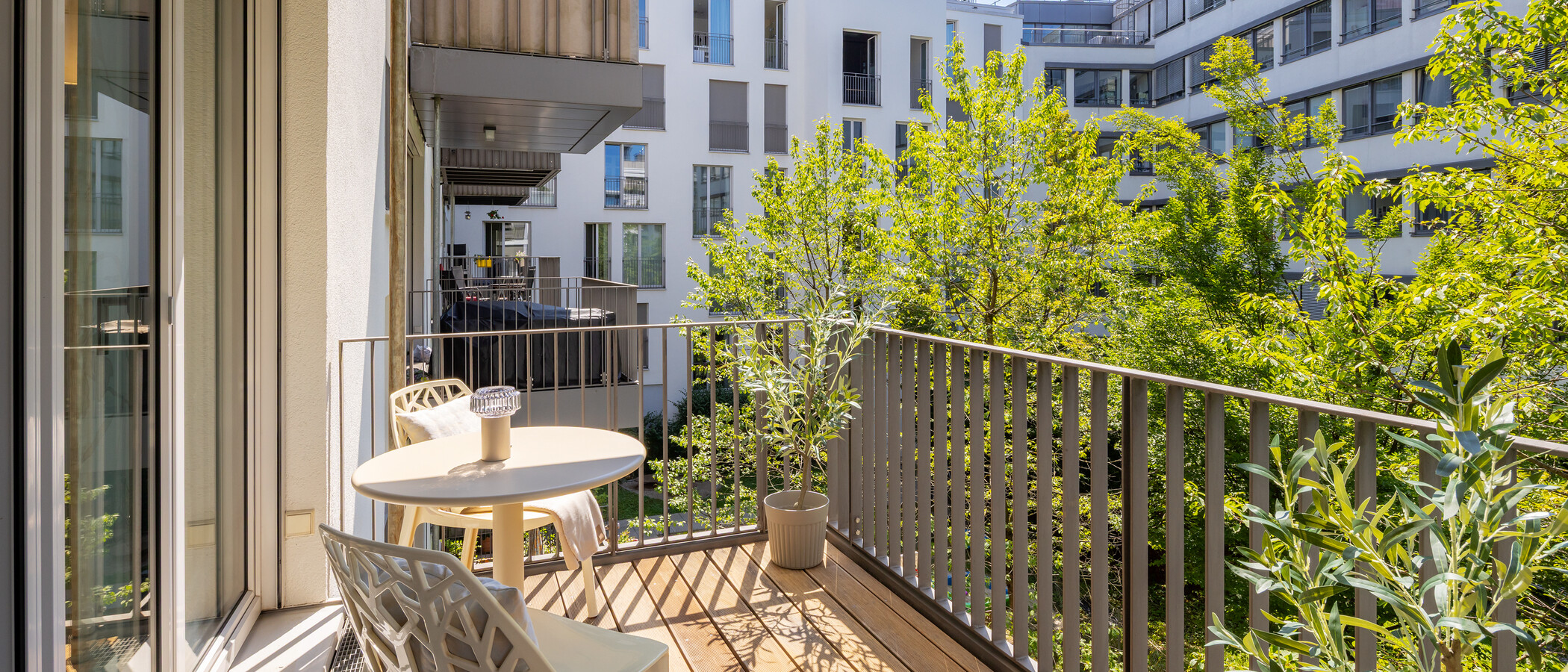 apartamento München Maxvorstadt 01 1. balcón 9128