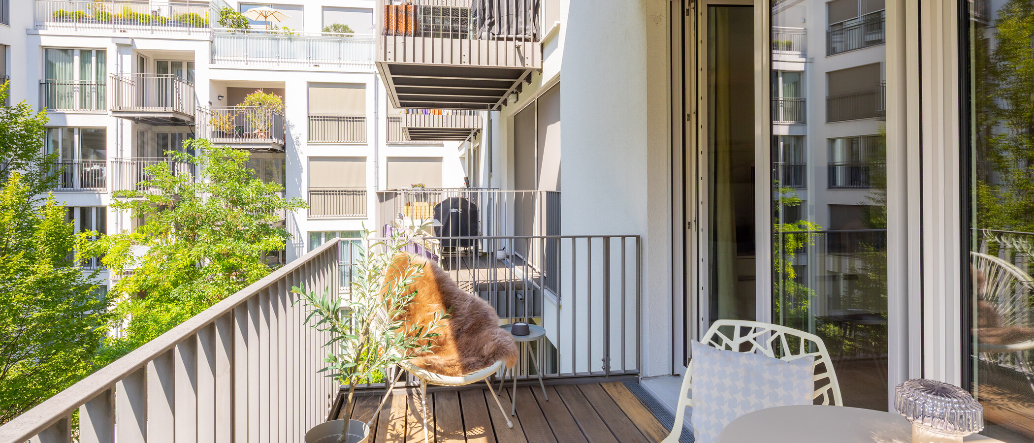 apartamento München Maxvorstadt 02 1. balcón 9128