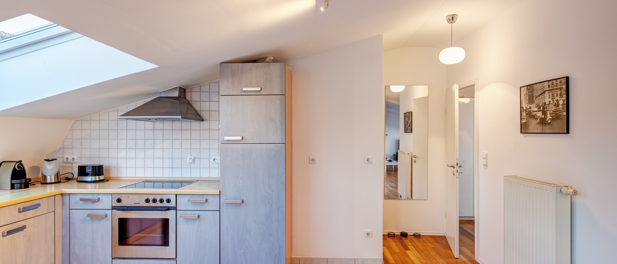 ático con terraza München Gärtnerplatzviertel 02 cocina 9135