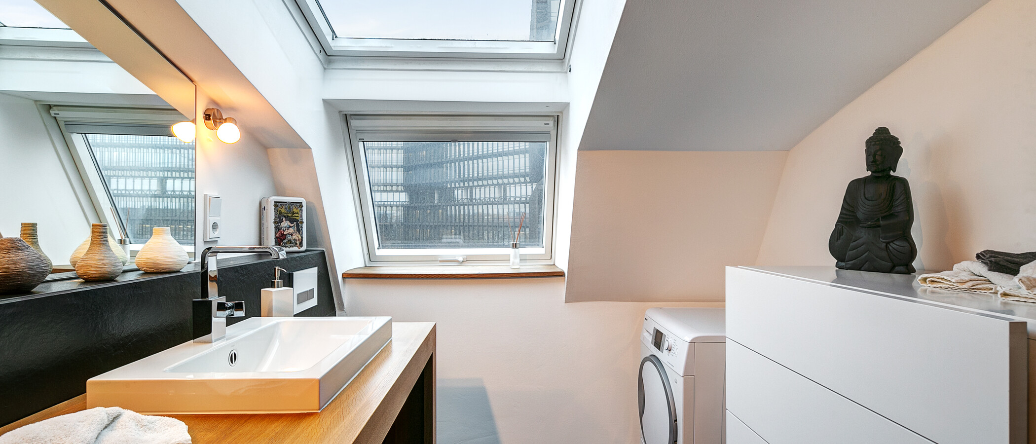 ático con terraza München Gärtnerplatzviertel 01 baño 9135