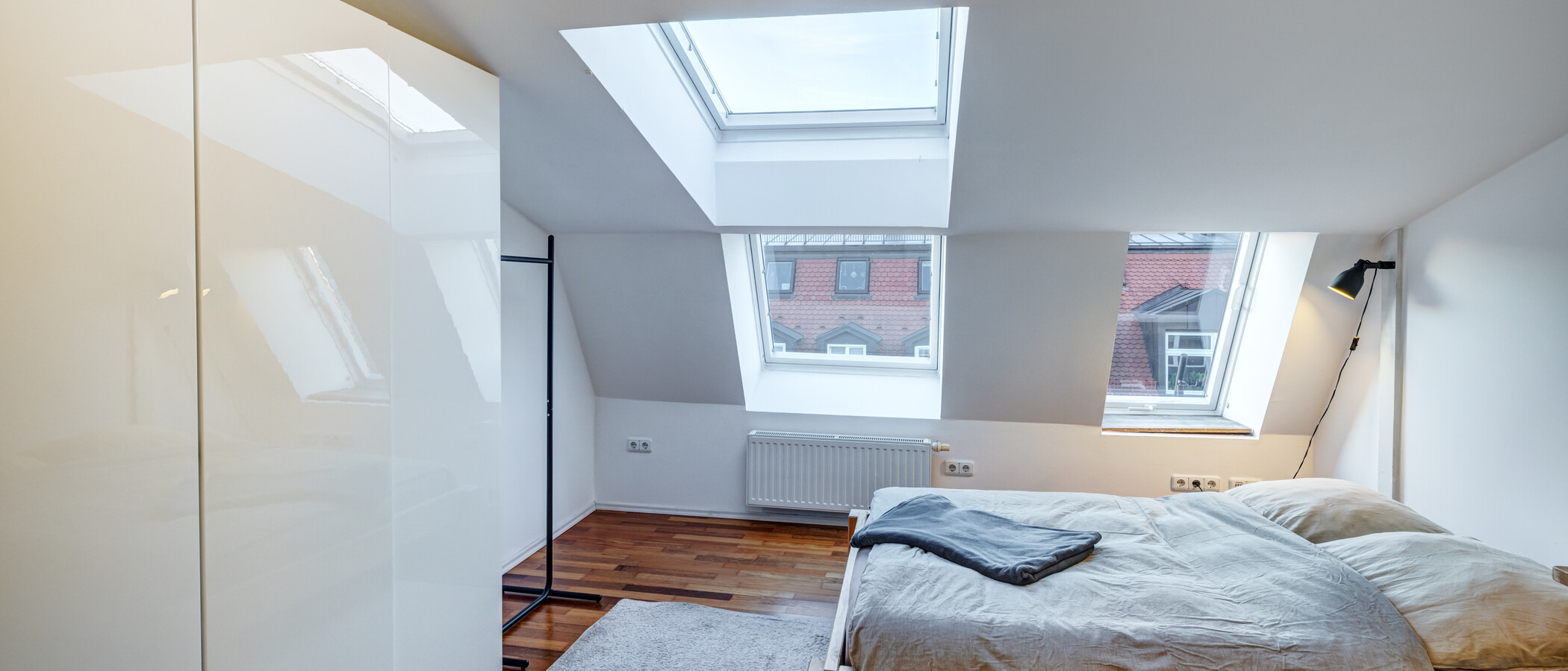 ático con terraza München Gärtnerplatzviertel 01 dormitorio 9135