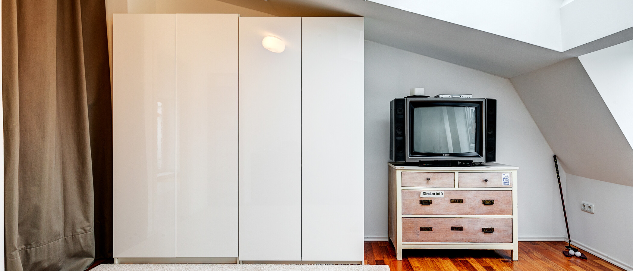 ático con terraza München Gärtnerplatzviertel 04 dormitorio 9135