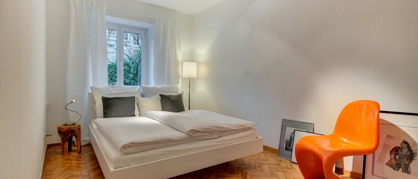 apartamento München Schwabing (links der Leopoldstraße) 01 dormitorio 9173