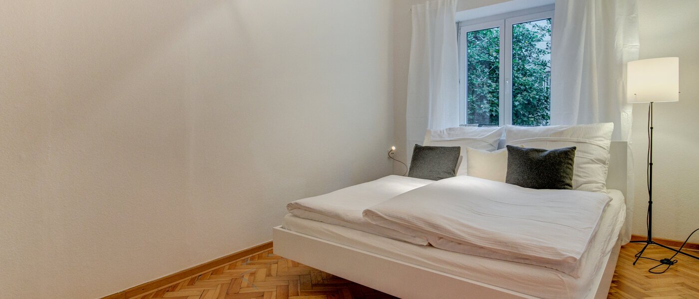 apartamento München Schwabing (links der Leopoldstraße) 03 dormitorio 9173