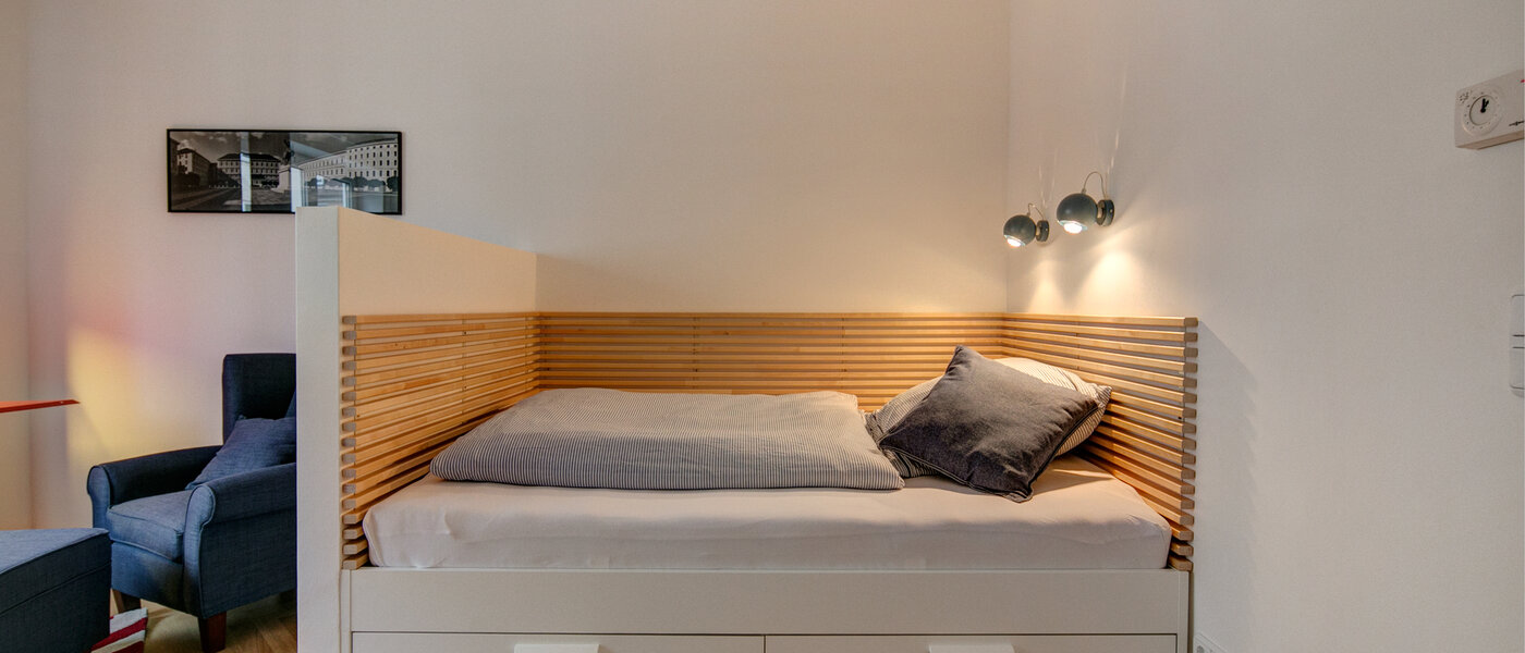 apartamento München Glockenbachviertel 01 dormitorio 9181