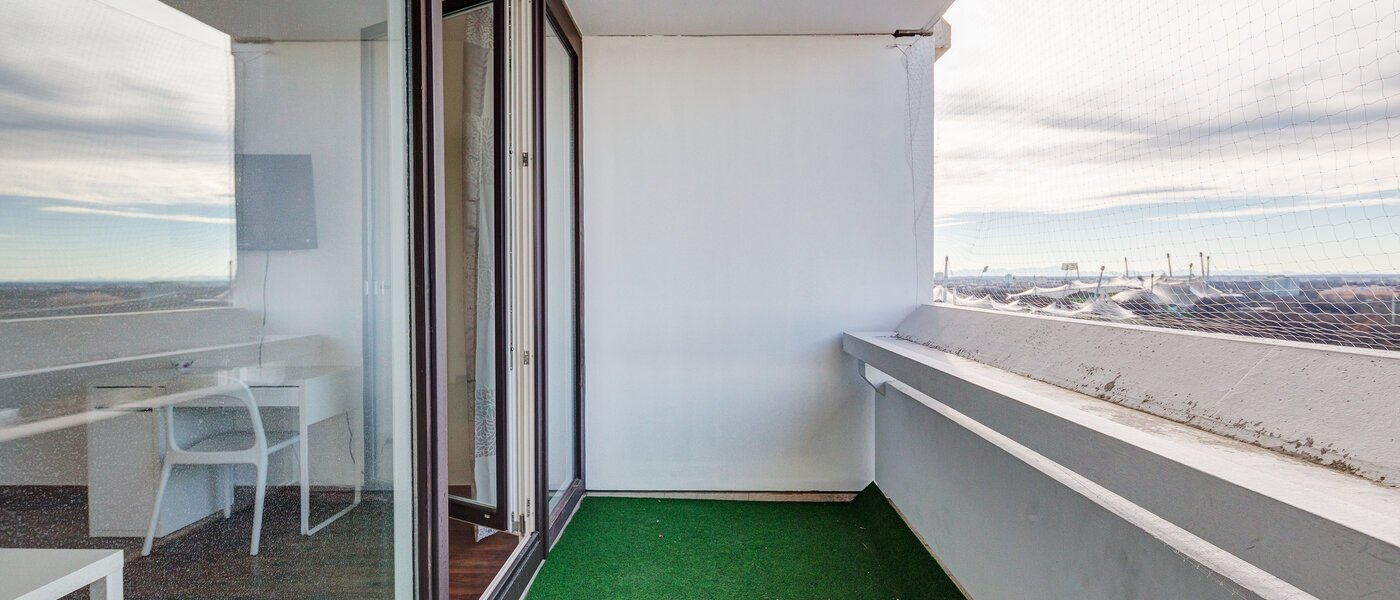 apartamento München Olympiadorf 02 balcón 9195