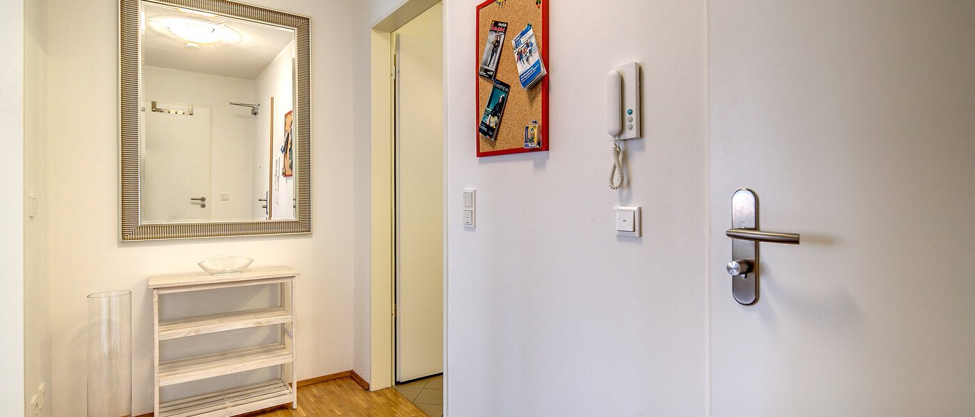 ático con terraza München Nymphenburg 02 pasillo 9208