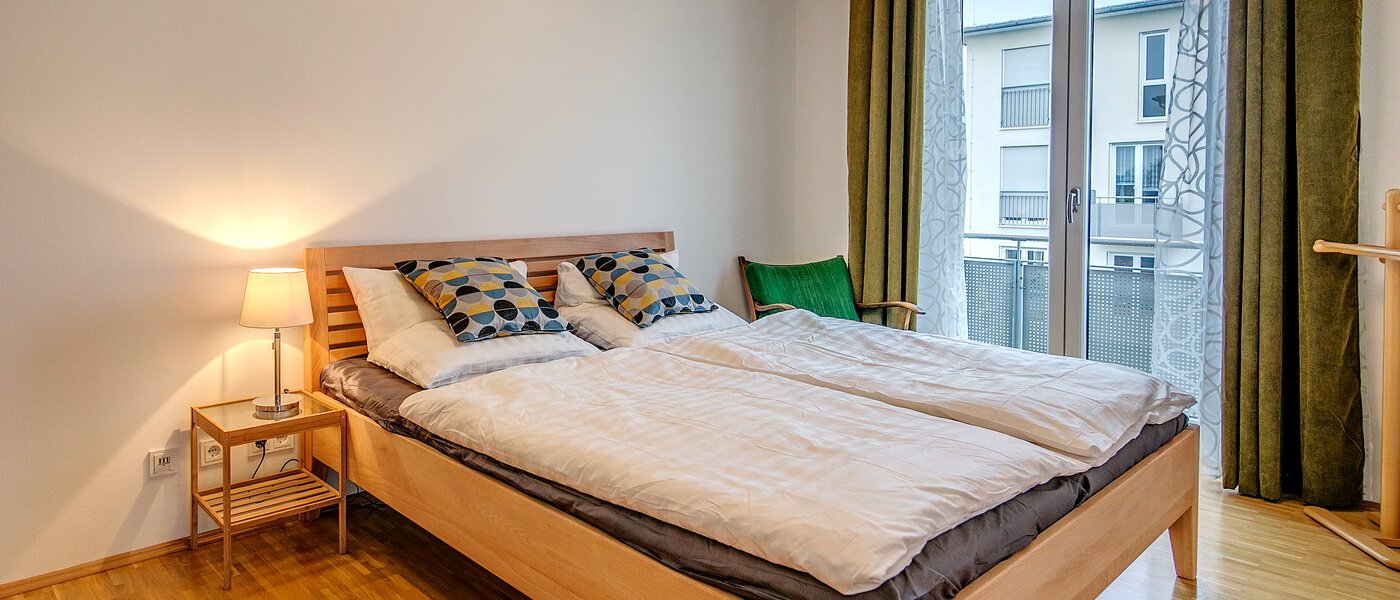 ático con terraza München Nymphenburg 01 dormitorio 9208