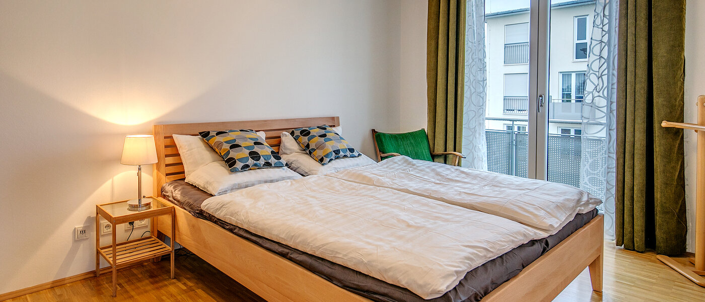 ático con terraza München Nymphenburg 01 dormitorio 9208