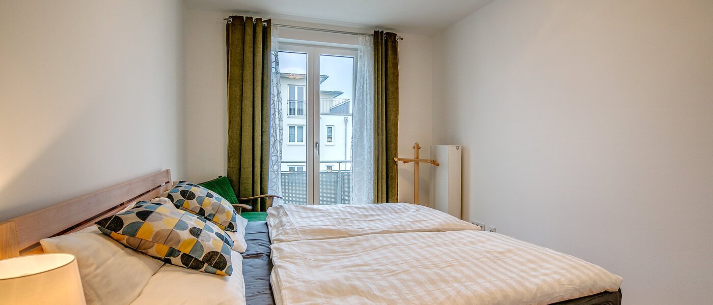 ático con terraza München Nymphenburg 02 dormitorio 9208