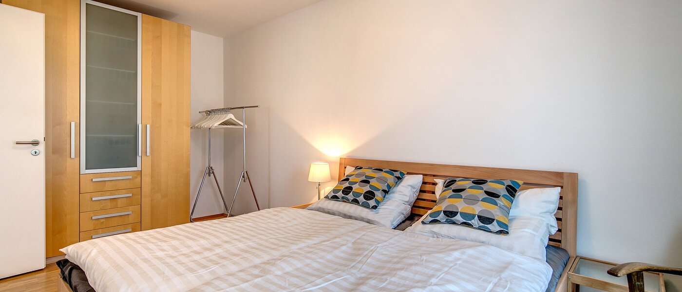 ático con terraza München Nymphenburg 04 dormitorio 9208