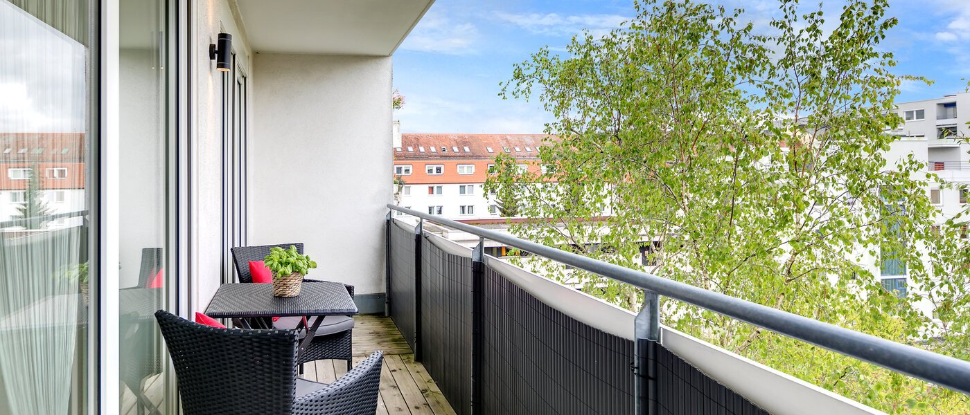 apartamento München Schwabing-West (rund um den Hohenzollernplatz) 01 balcón 9209