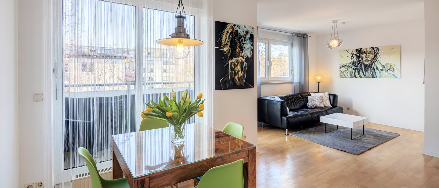 apartamento München Schwabing-West (rund um den Hohenzollernplatz) 01 zona de día  9209