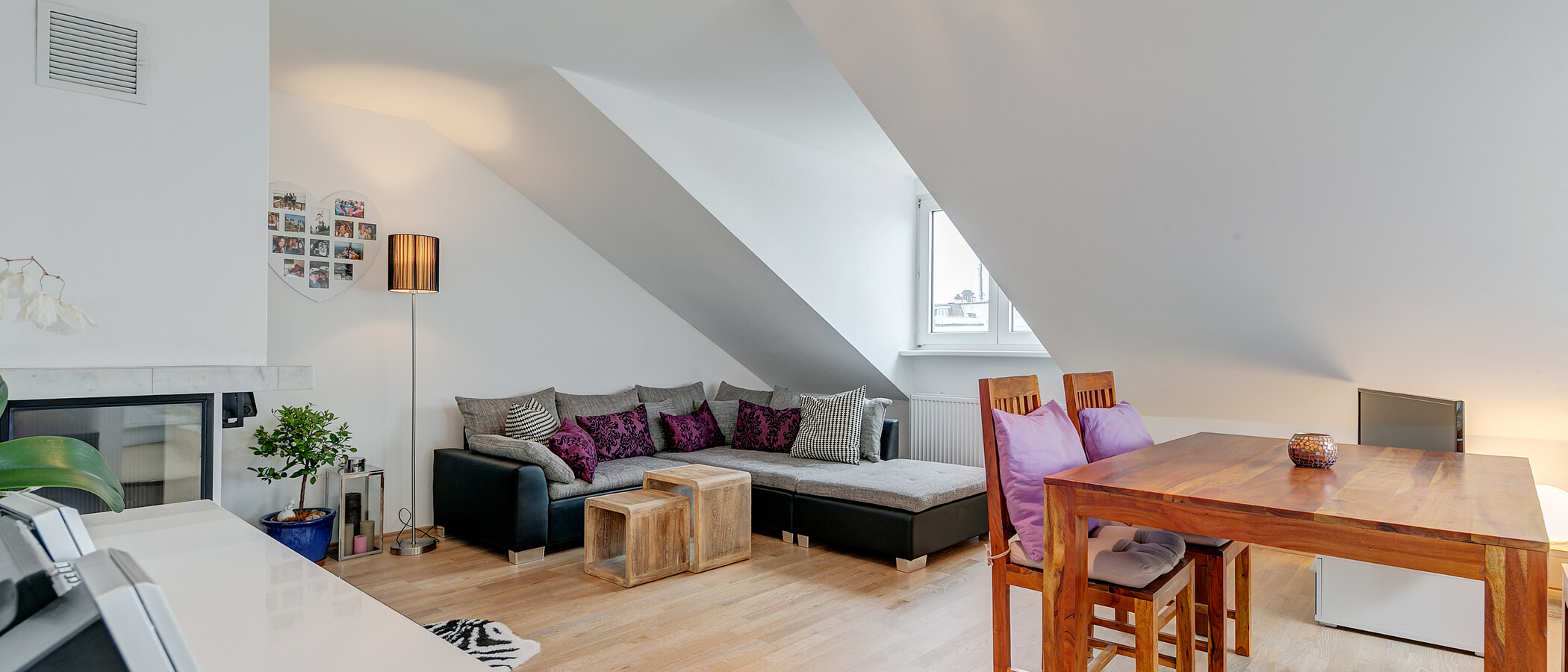 ático con terraza München Sendling-Westpark 01 salón 9220