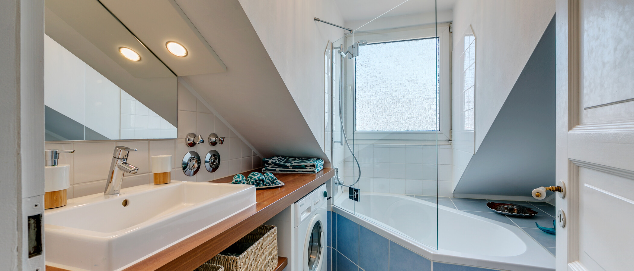 ático con terraza München Sendling-Westpark 01 baño 9220