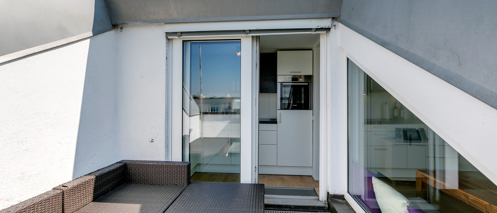 ático con terraza München Sendling-Westpark 02 terraza 9220