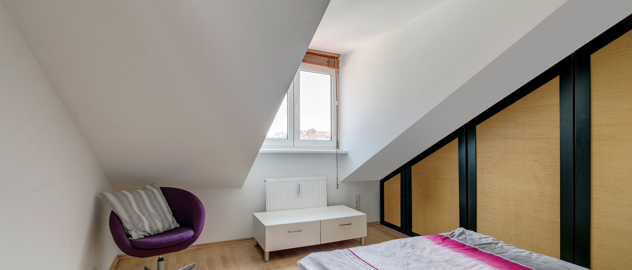 ático con terraza München Sendling-Westpark 02 dormitorio 9220