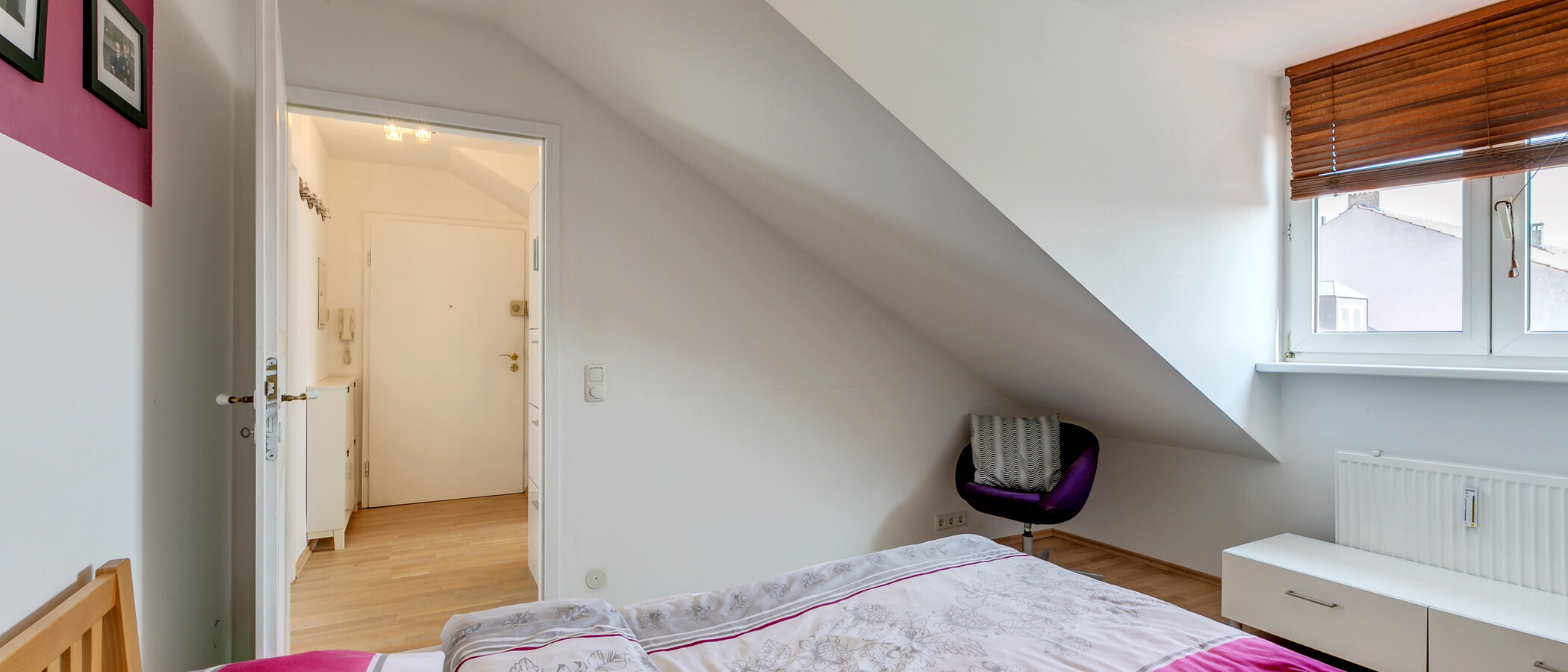 ático con terraza München Sendling-Westpark 03 dormitorio 9220