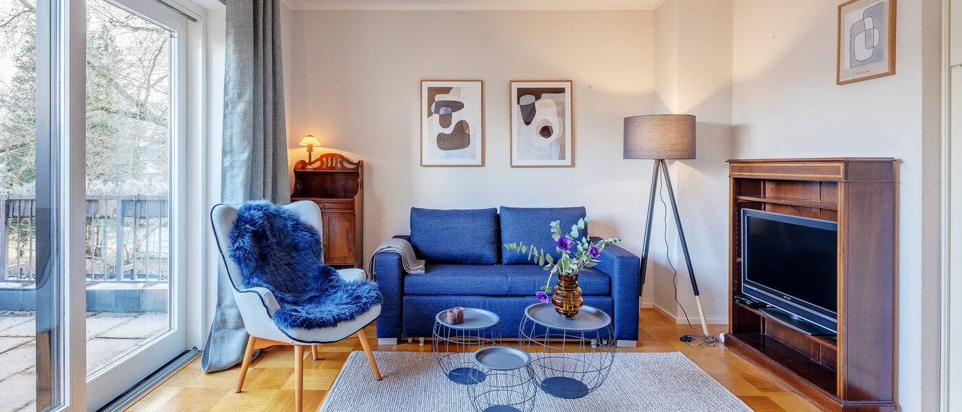 apartamento München Solln 01 zona de día  9222