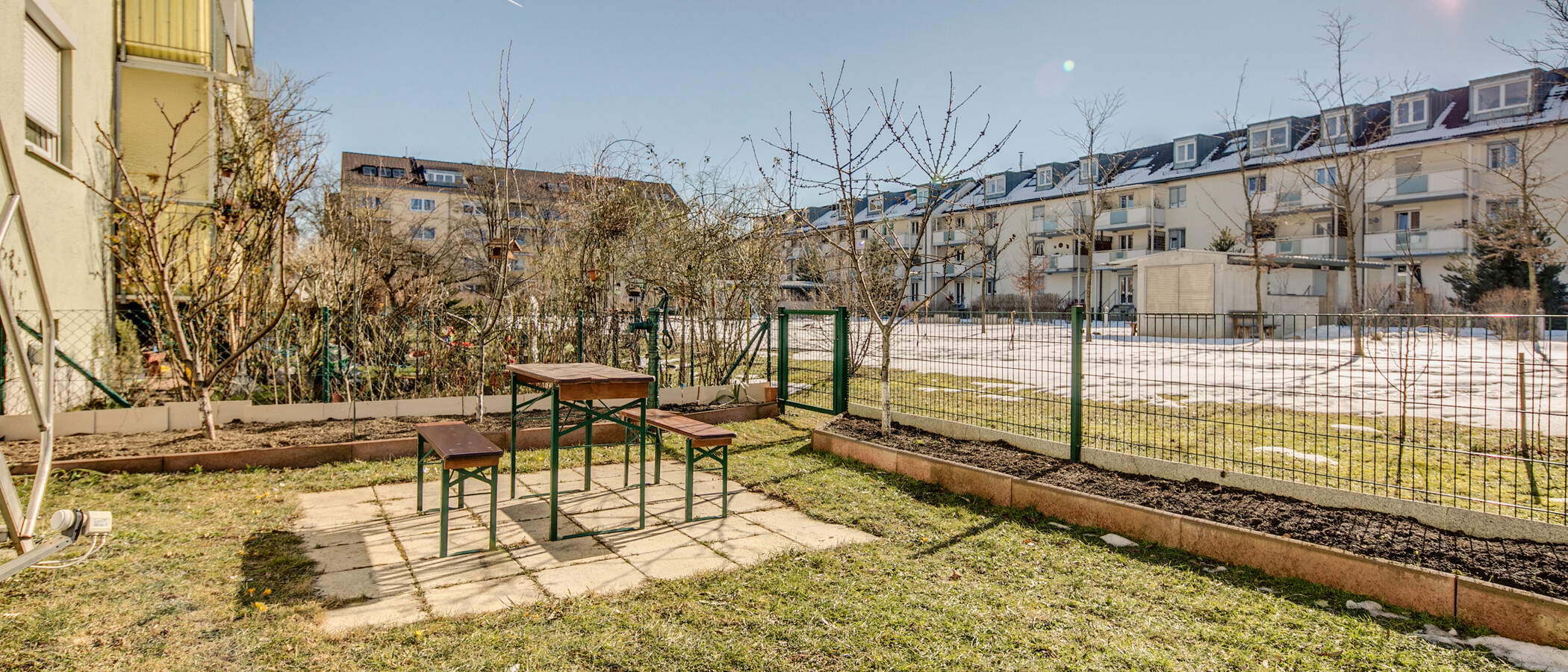 apartamento München Untermenzing 02 jardín 9300