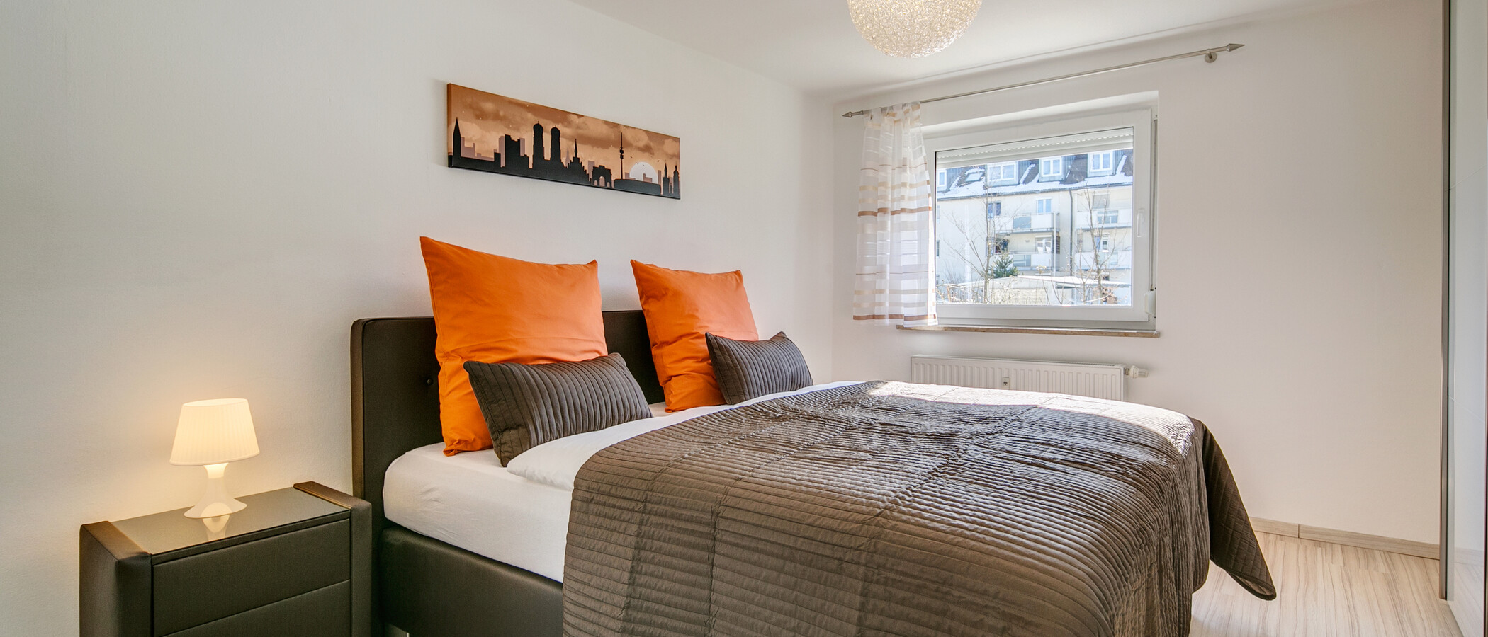 apartamento München Untermenzing 01 dormitorio 9300