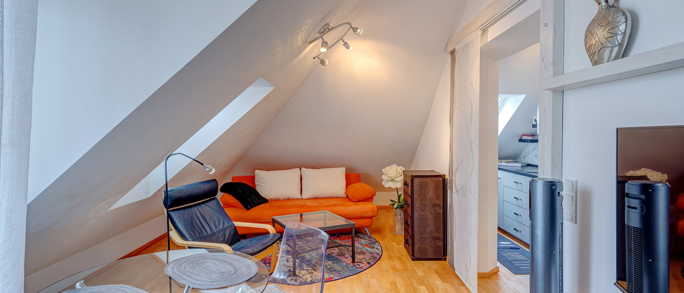 ático München Trudering 01 zona de día  9309