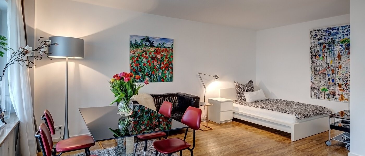 apartamento München Moosach 02 zona de día  9358