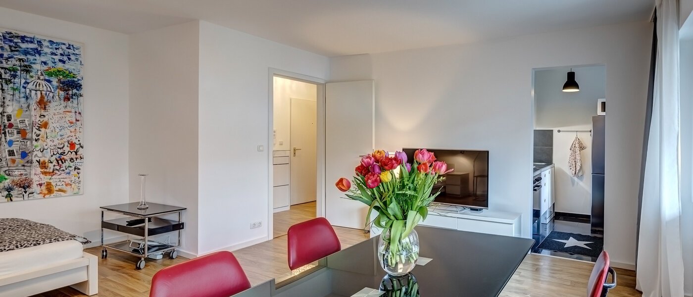 apartamento München Moosach 03 zona de día  9358