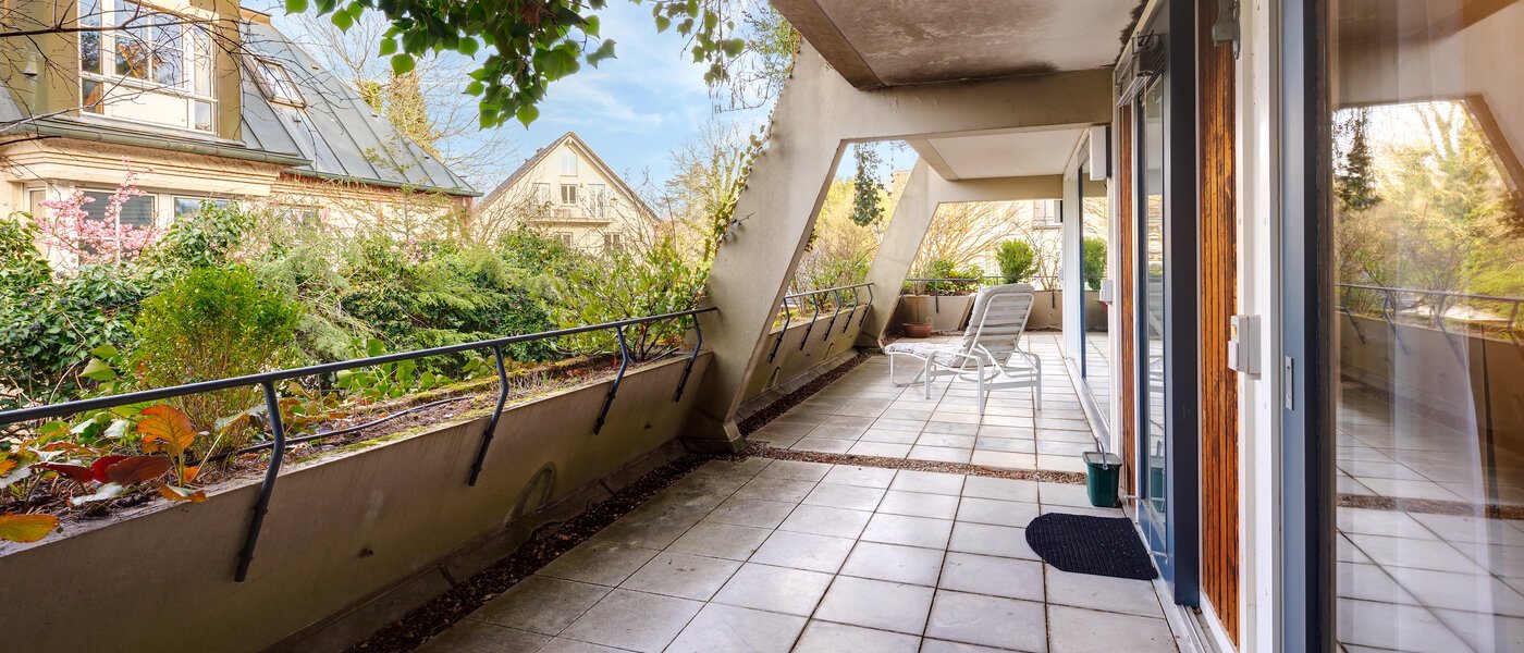 apartamento München Schwabing - Alte Heide 04 balcón 9368