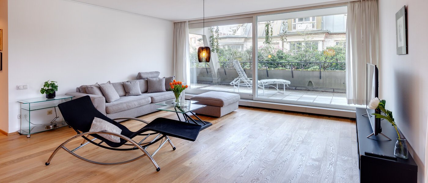 apartamento München Schwabing - Alte Heide 02 zona de día  9368