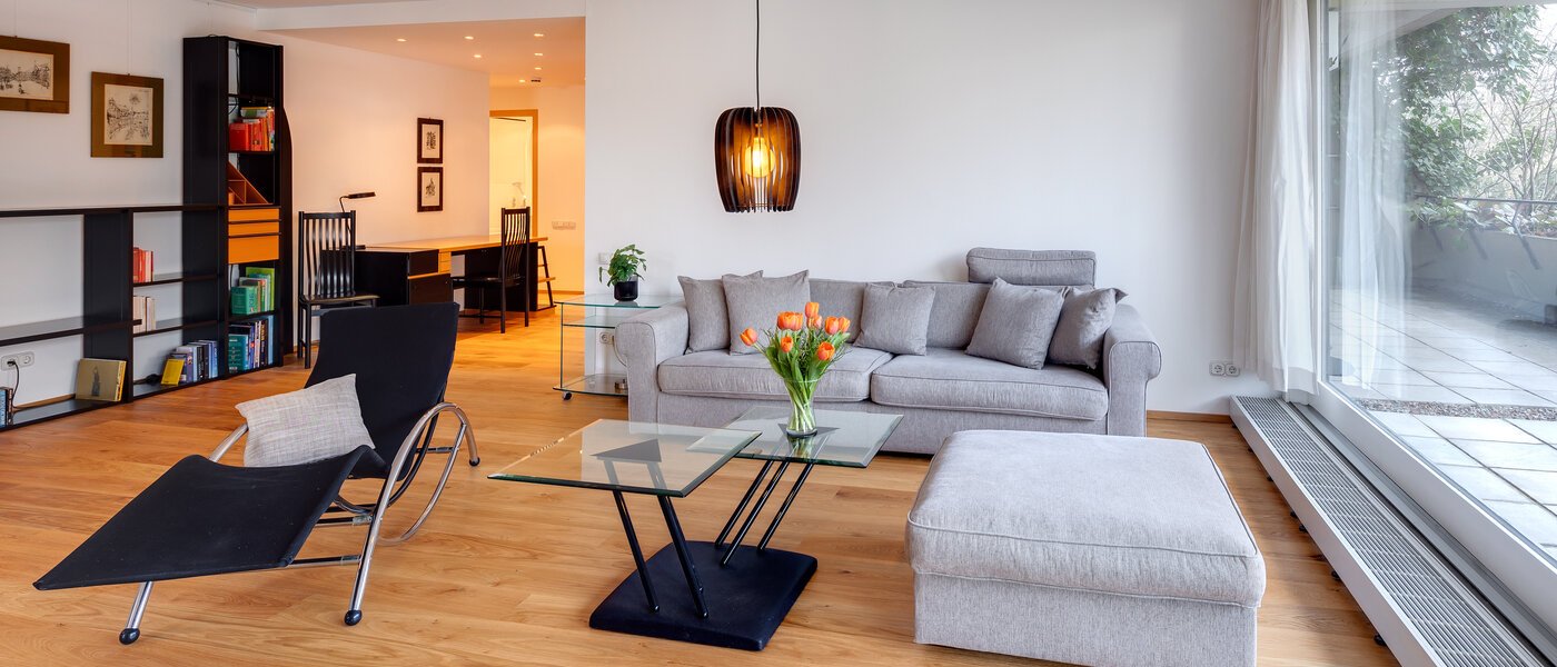 apartamento München Schwabing - Alte Heide 03 zona de día  9368