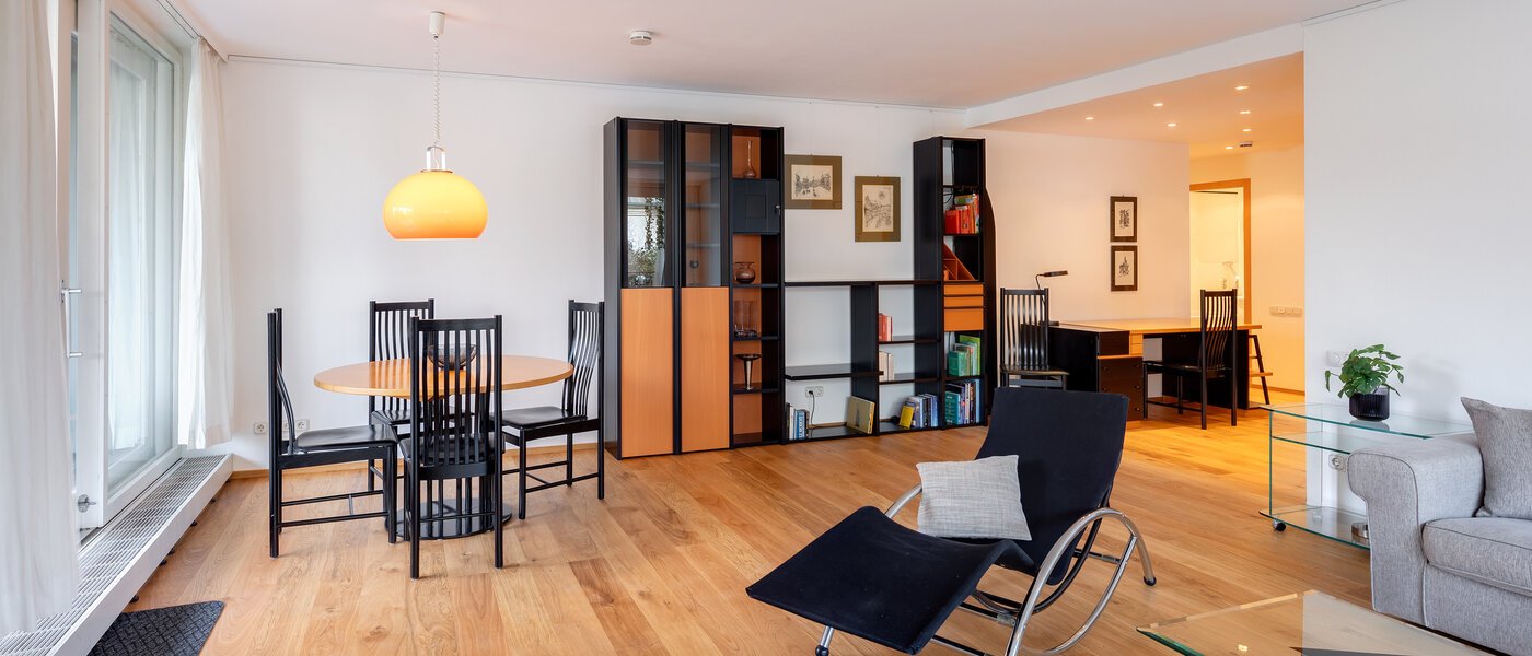 apartamento München Schwabing - Alte Heide 04 zona de día  9368