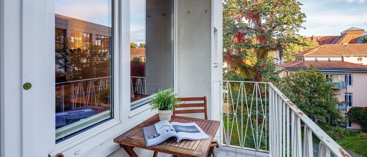 apartamento München Schwabing (rechts der Leopoldstraße) 01 balcón 938