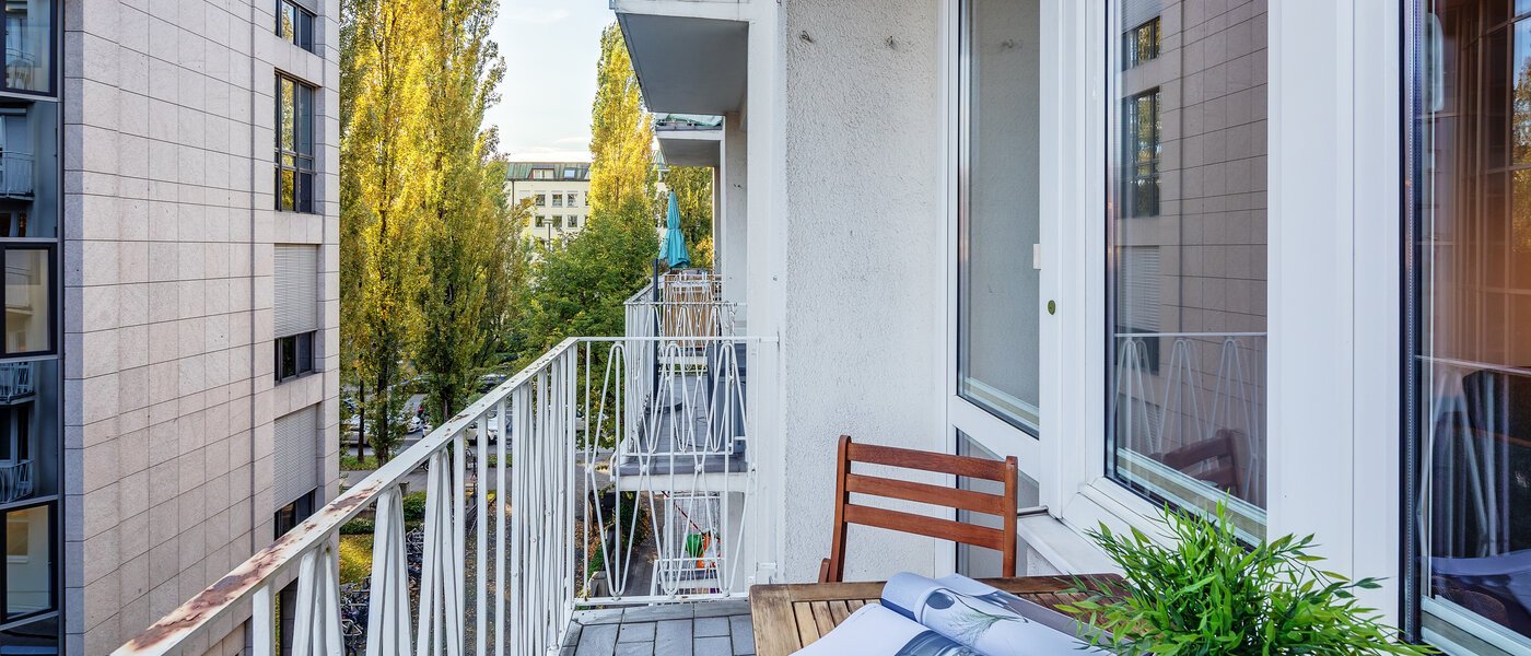 apartamento München Schwabing (rechts der Leopoldstraße) 02 balcón 938