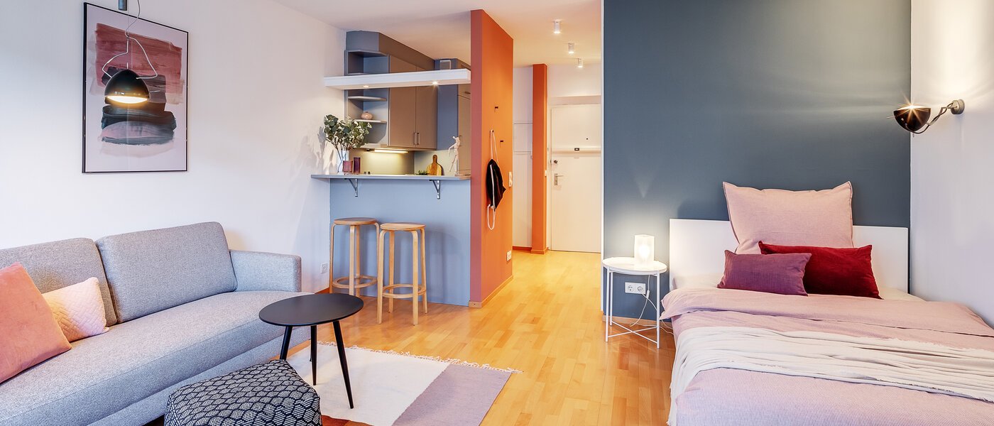 apartamento München Schwabing (rechts der Leopoldstraße) 01 zona de día  938