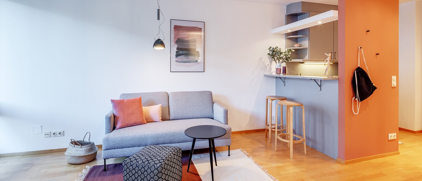 apartamento München Schwabing (rechts der Leopoldstraße) 02 zona de día  938