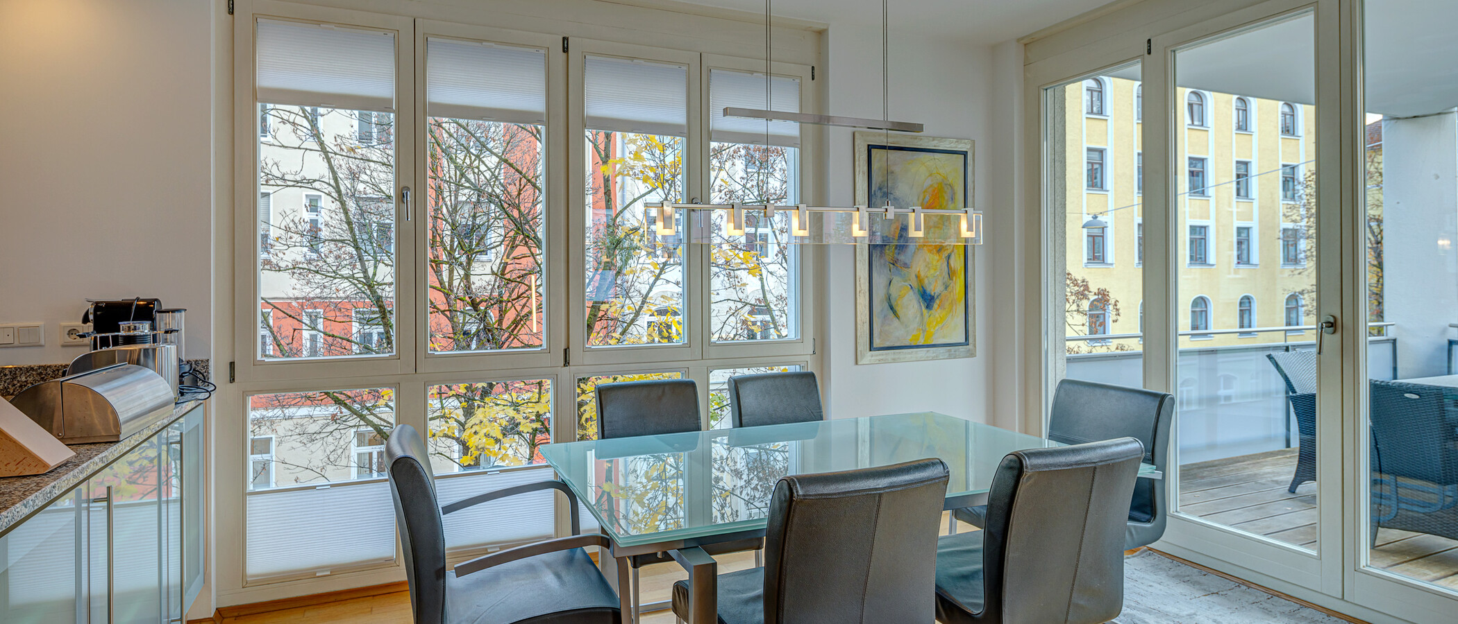 apartamento München Haidhausen 03 zona de día  9391