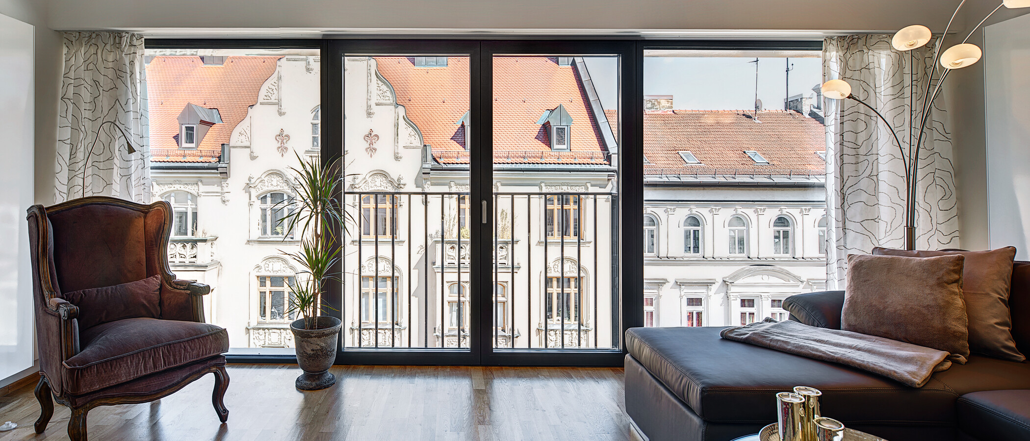 apartamento München Maxvorstadt - Westen 01 salón 9408