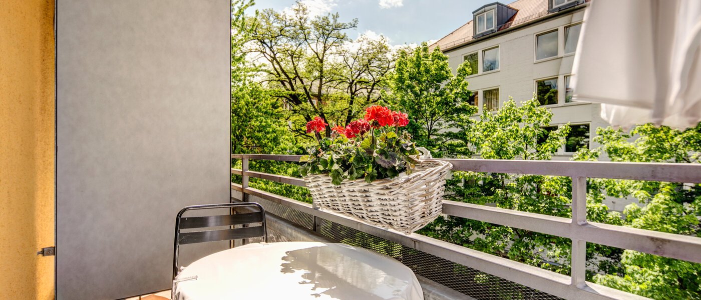 apartamento München Maxvorstadt - Museumsviertel 03 balcón 9424