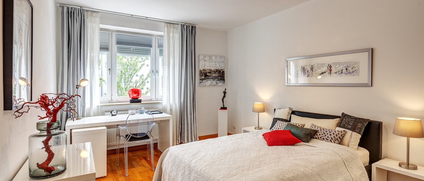 apartamento München Maxvorstadt - Museumsviertel 01 2. dormitorio 9424