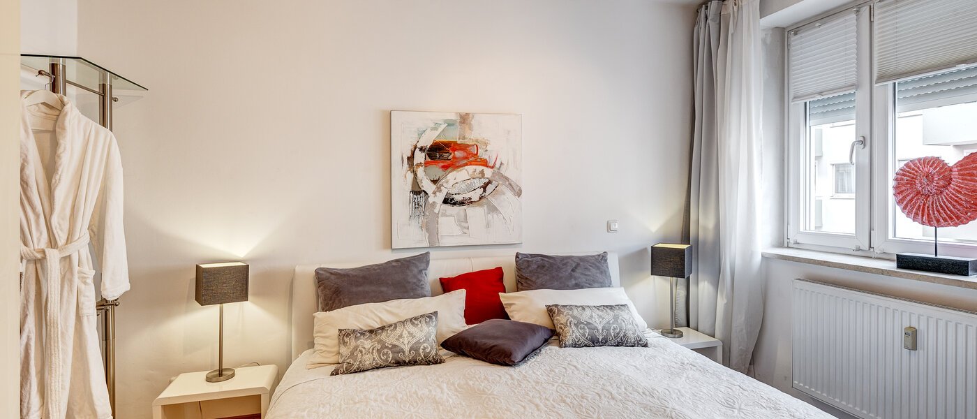 apartamento München Maxvorstadt - Museumsviertel 02 1. dormitorio 9424