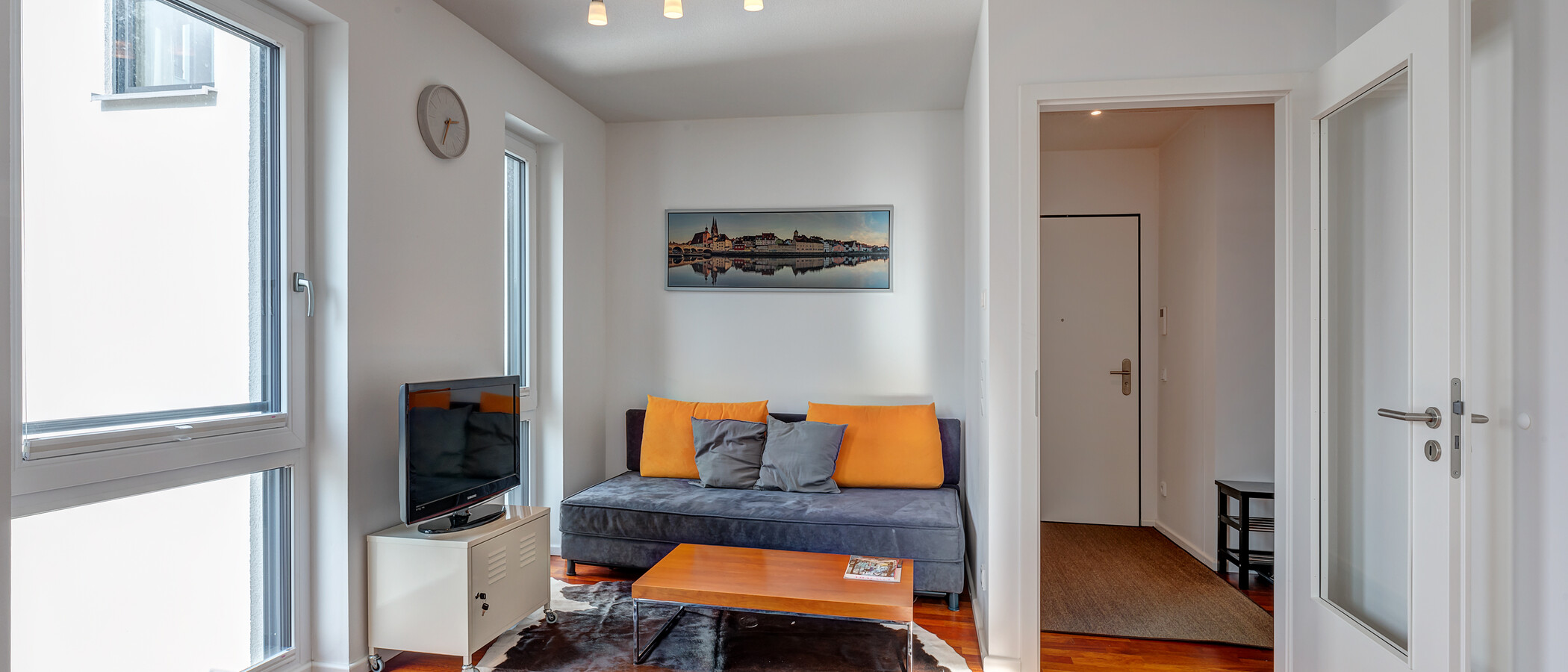 apartamento München Obergiesing 03 zona de día  9441